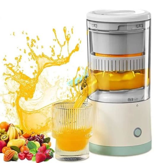 ANKROYU Presse-Agrumes Électrique Portable Sans Fil - Compact Et Rechargeable Pour Orange, Citron, Pamplemousse