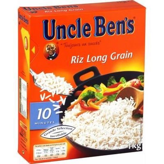 Riz long grain Uncle Ben's x8 - 1kg - Cdiscount Au quotidien