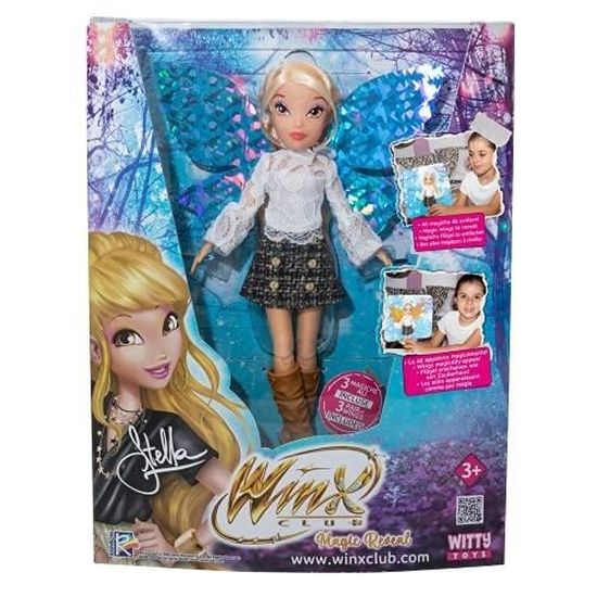 Poupée Winx Bloom Articulée Avec Ailes Lumineuses - 26 Cm, Pour Enfants Dès 3 Ans