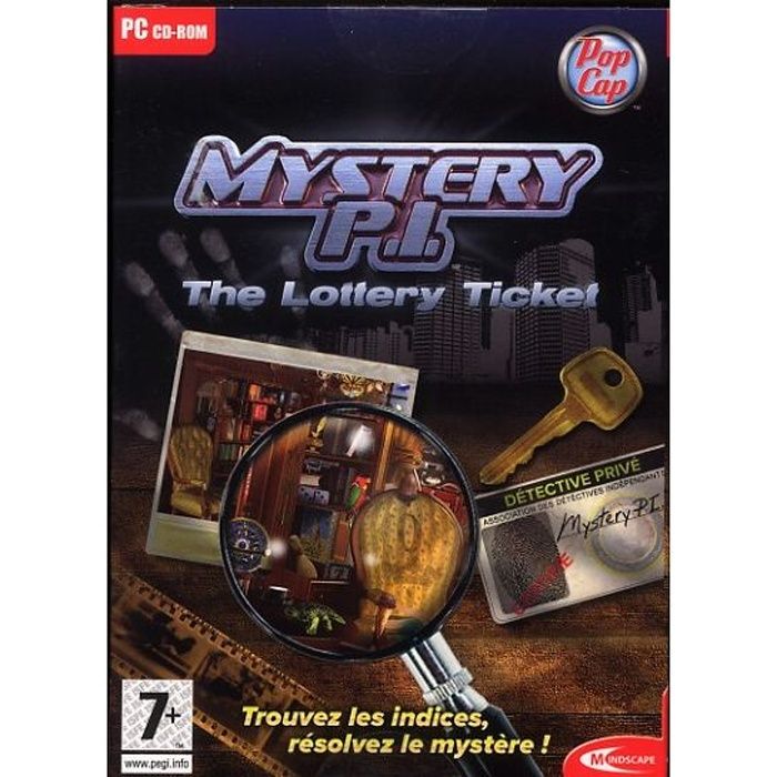 Mind Mystery Private Investigator / Jeu PC Cd-Rom -Trou