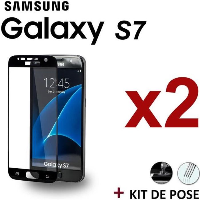 vitre film verre trempe samsung galaxy s7