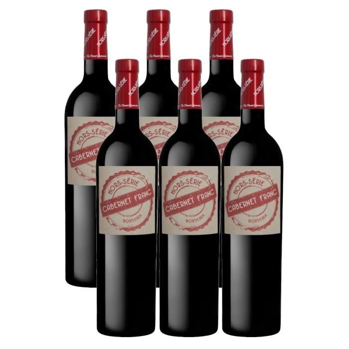 Hors Série Cabernet Franc 2016 - Bordeaux - Vin Rouge - Carton de 6 bouteilles 75cl