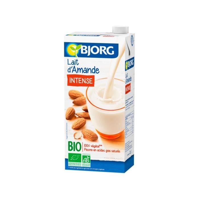 Bjorg Lait d’Amande Bio 1L (lot de 3)