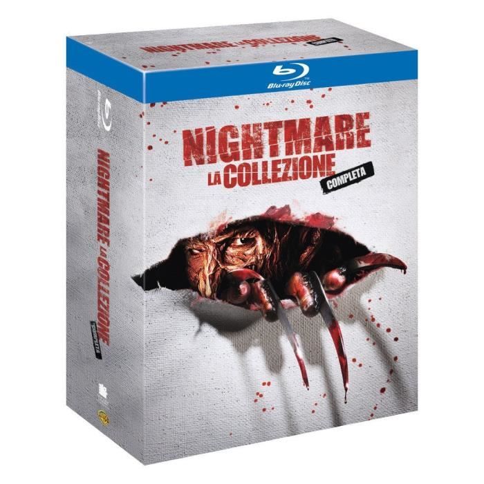 DVD Italien importé, titre original: nightmare - la collezione completa (4 blu-ray) box set [Import Italien]