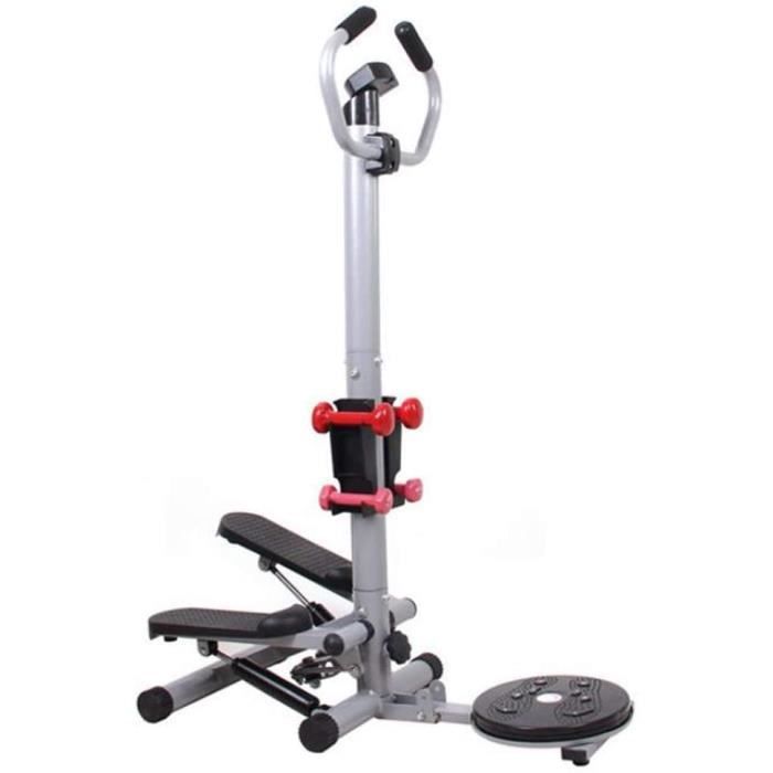 STEPPER Stepper Fitness Mini Stepper Escalier Step Machines Accueil Twist Stepper avec Haltè res et Twist disques Workout210