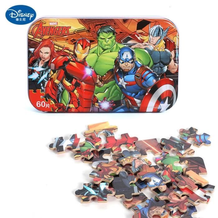 Puzzle,Offre spéciale Disney voiture congelée Disney 60 tranche petite pièce Puzzle jouet enfants en bois Puzzles - Type 004