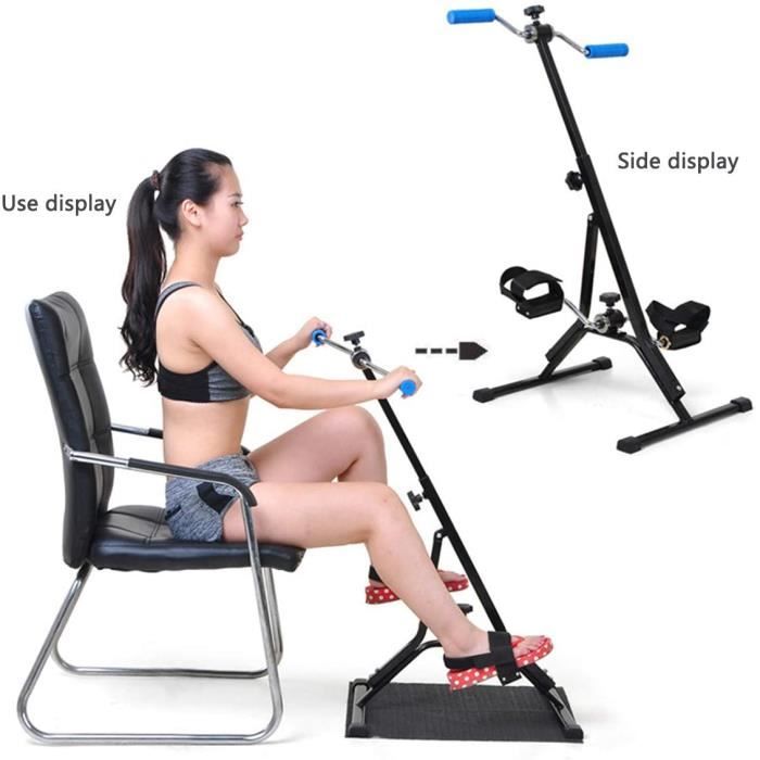 ZZLYY Vélo d'appartement, Vélo d'exercice Professionnel, Vélo Cardio d'intérieur, Les Bras Jambes Reprendre de l'exercice, Mini Velo