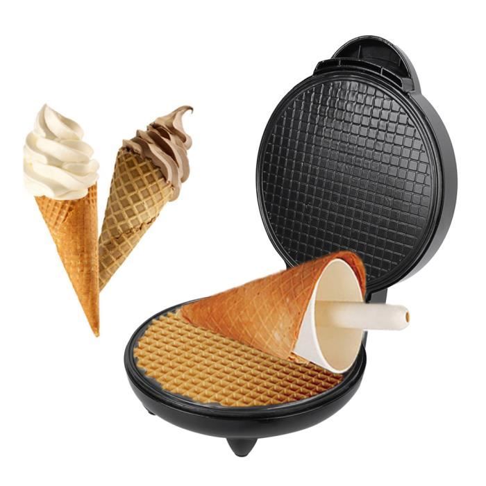 Gaufrier, fabricant de rouleaux d'oeufs, cuisson à température constante EU 220V pour la cuisson au restaurant de cuisine à