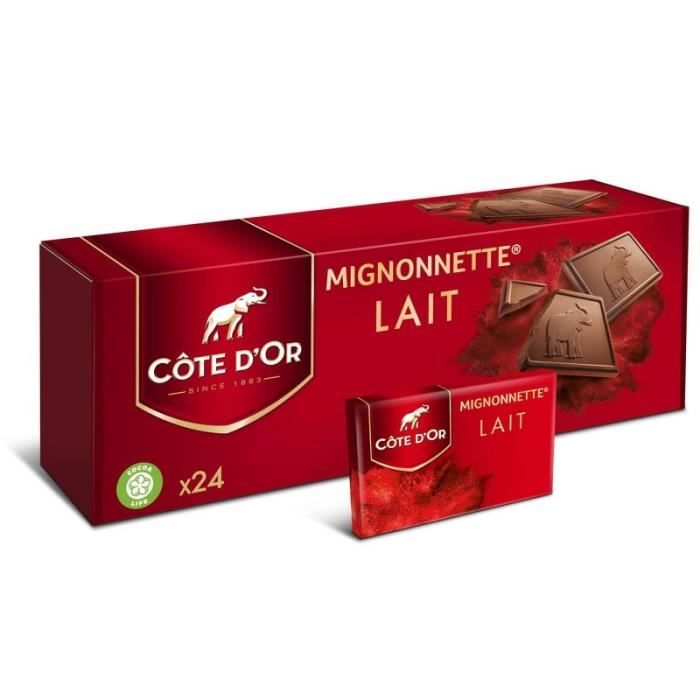 COTE D'OR - Mignonnette Chocolat Au Lait Extra-Fin 240G - Lot De 3