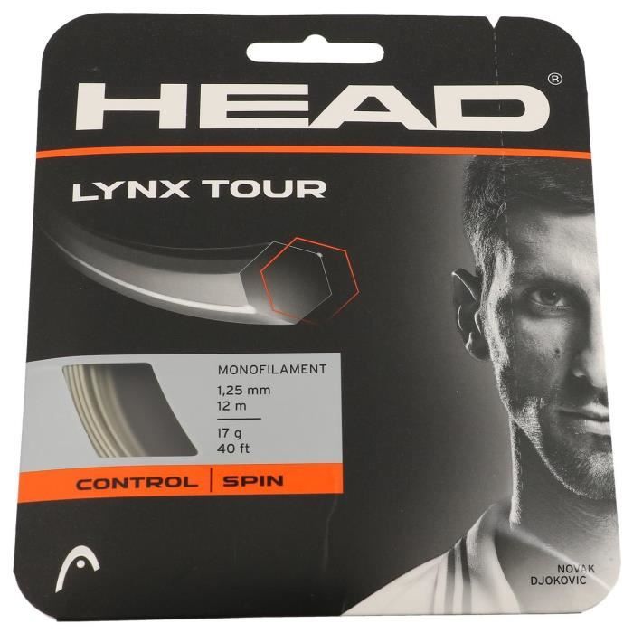 Cordage de tennis Lynx tour 125 champagne - Head UNI Beige