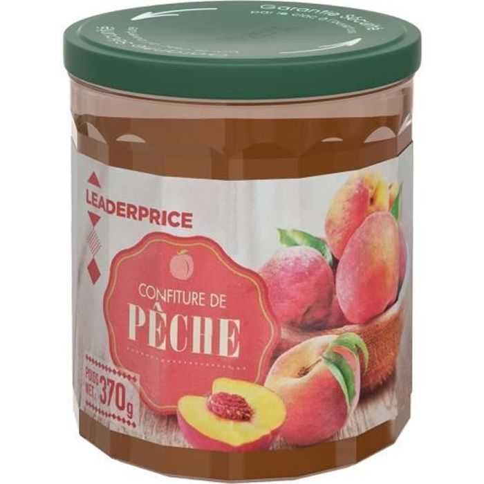 Confiture de pêche - 370g