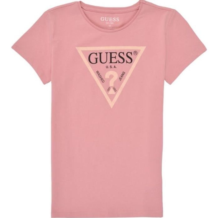 GUESS T-SHIRT M/L GUESS G600 ROSA J73I56K8HM0 Rosa 16 anni