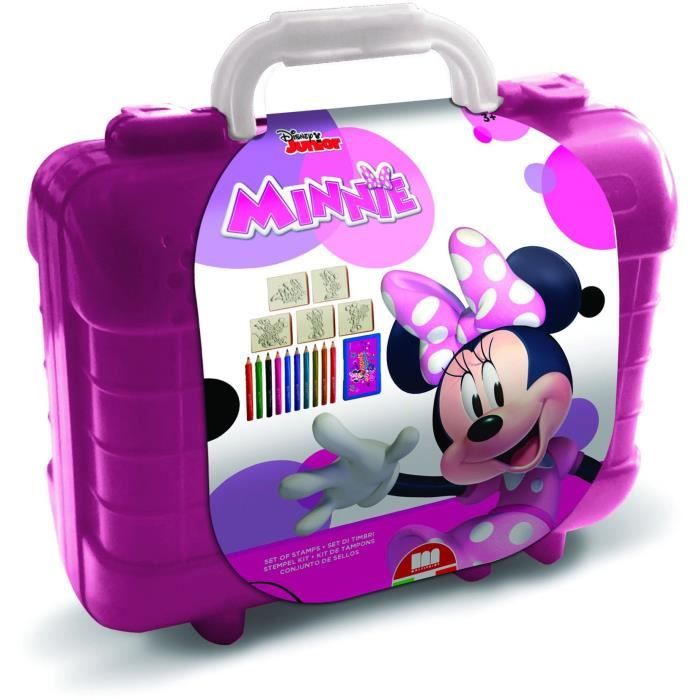 MINNIE Malette de timbres et dessins