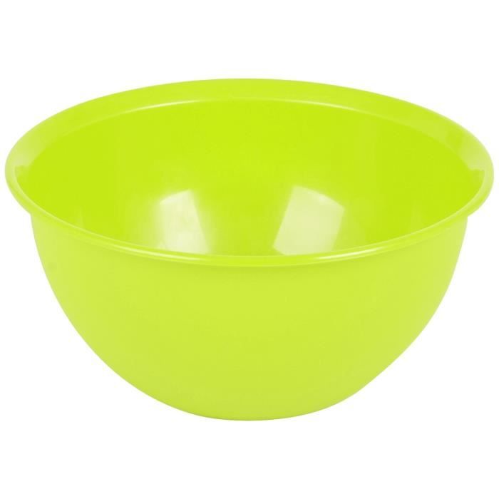 Saladier Cul de Poule Design City Idéal Salade Caesar Légumes Fruits 1,6L Vert