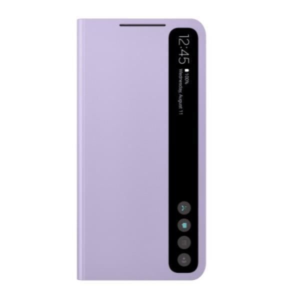 TÉLÉPHONIE, Accessoires Smartphone Téléphones, Flip Cover, Samsung Cl.view Cover S21 Fe LavandeSamsung EF-ZG990CVEGEW. Type d'étui: