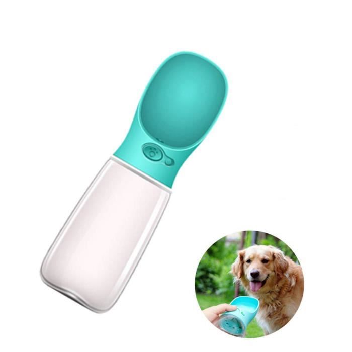 Distributeur d'eau Portable Bouteille d'eau 550ml Gourde pour Chien Chiot Chat Animaux de Compagnie Bouilloire de Voyage Extérieur