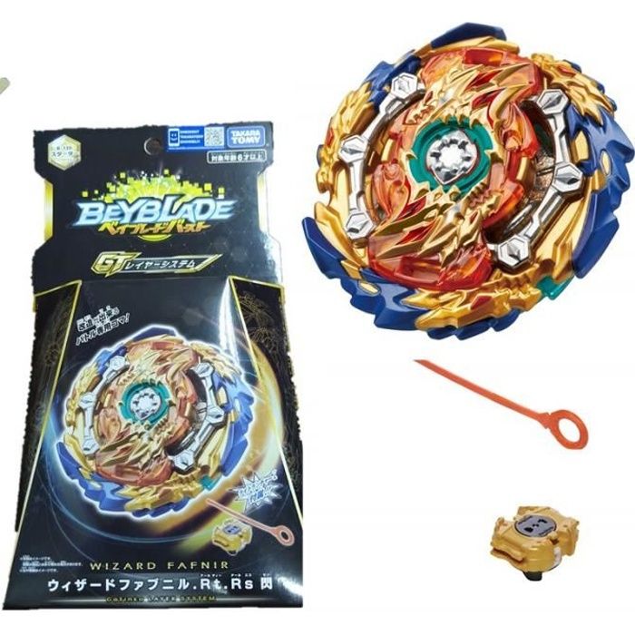TOMY OFFICIELLE BEYBLADE BURST TOUPIE & LANCEUR B-139 WIZARD FAFNIR .Rt .Rs SEIN