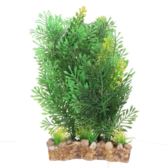 1 pc Vivid Durable Paysage Artificiel Herbe Plante D'eau Aquatique Aquariums Ornement pour CARRE POTAGER - TABLE POTAGERE