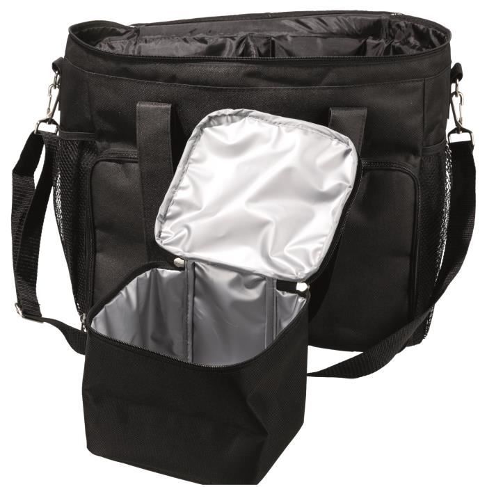 TRIXIE Sac pour accessoires Pet Storage - 38 × 35 × 17 cm - Noir - Pour chien