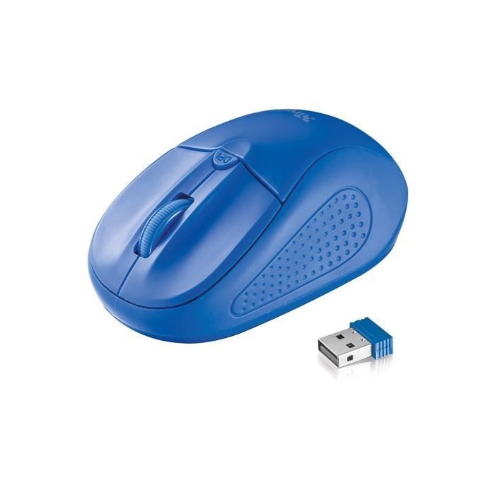 TRUST PRIMO Souris optique sans fil - Bleu