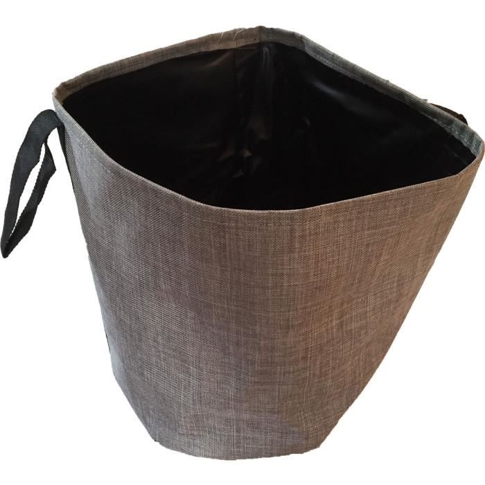KITCHEN GARDENING Pot de fleurs en tissu pour plante - Taille M - Marron sable