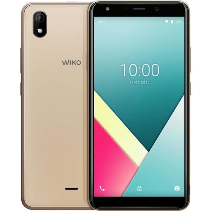 Smartphone double SIM 4G WIKO Y61 WIKY61WK560GOLST 16 GB 6 pouces (15.2 cm) double SIM Android™ 10 8 Mill. pixel or 1 p