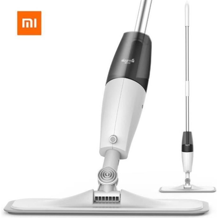 Xiaomi Deerma Balai Nettoyeur Vapeur Balayeuse Vadrouille Mop Pulvérisation Nettoyage Maison 350ml Réservoir