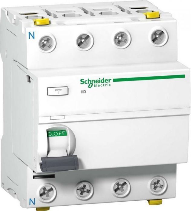 Disjoncteur - Schneider - A9K02106 - Différentiel 4P 63A 30mA - Protection fiable - Compact et léger