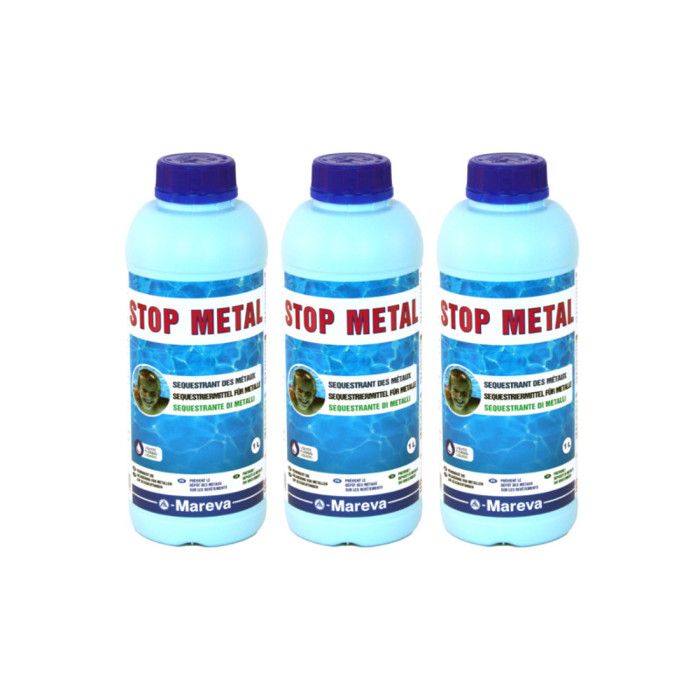 Lot de 3 Stop-metals MAREVA - 1 L - 150070Ux3
