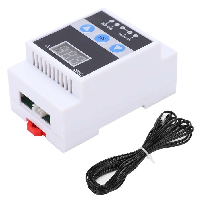 Régulateur de Température Thermostat Numérique Contr?leur Montage Sur Rail DIN TMC?6000 AC110?240V