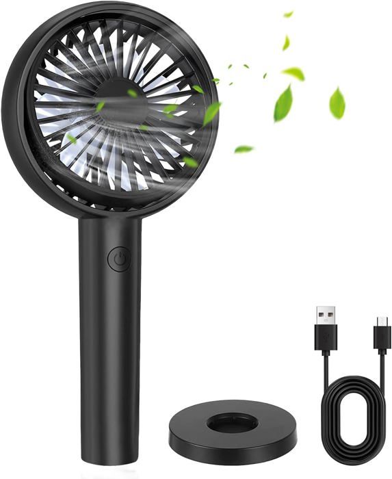 Ventilateur portable - BEIJIYI - 4000 mAh - 3 vitesses - Fonctionnement 5-8h - Rechargeable - Beijiyi