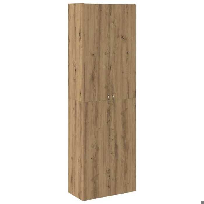 Enfilade/Bahut/Vitrine - Rustique - Buffet haut chêne artisanal 60 x 32 x 190 cm bois dingénierie @999259