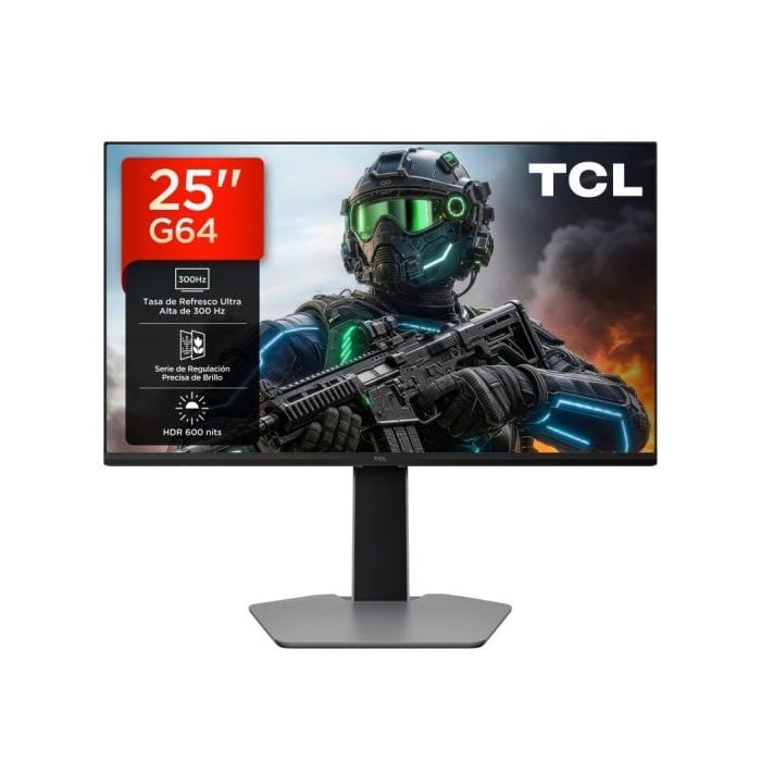 Moniteur TCL 25G64 24 5 Full HD 1ms HDMI DisplayPort VESA 100x100 – Couleurs éclatantes et design moderne Neuf - vue 5