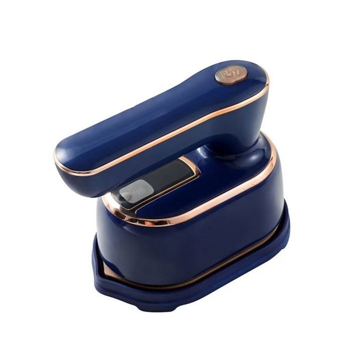 Mini Fer à Repasser 1000W Fer à Vapeur portable Réservoir deau de 100 ML Pour la Maison et Les Voyages -Bleu