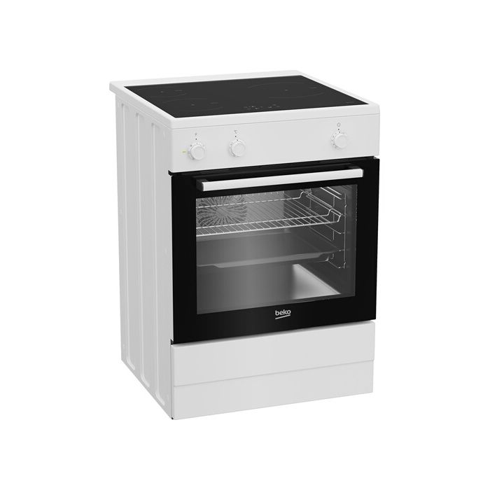 Cuisinières induction BEKO CUISINIERE BEKO FSE68112MWC - vue 4