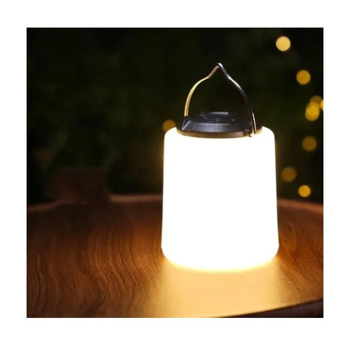 Lampe de camping rechargeable lampe de camping LED portable à 3 modes adaptée au camping/tente/jardin/urgence/pêche