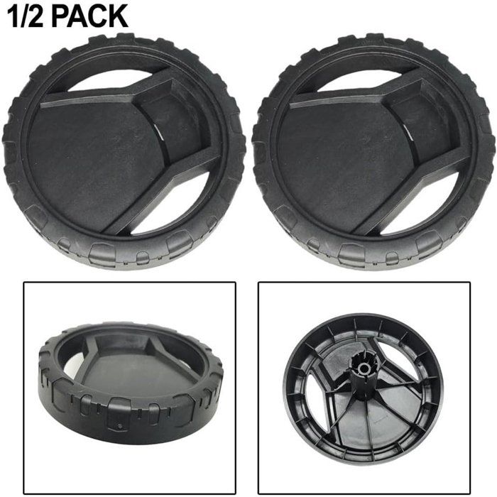 Roue de rechange pour nettoyeur haute pression Karcher K4/K5 - pièce de rechange pour une utilisation à long terme (lot de 2)