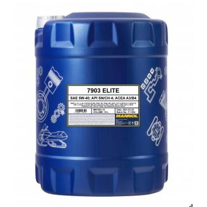 Huile moteur 5W40 SN/A7/B7 - 10L MN7903-10