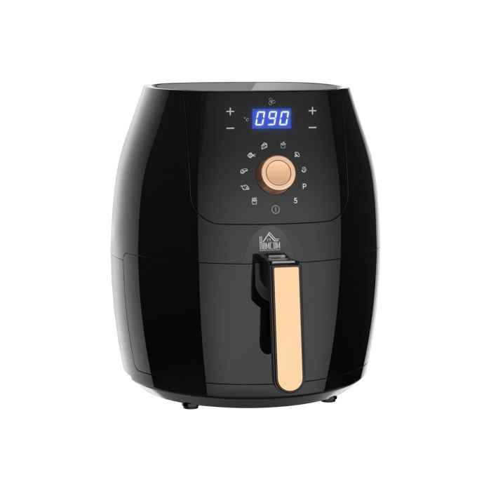 5.5L 1700W Air Fryer with Digital Display 80-200℃ Temperature - Muvoe