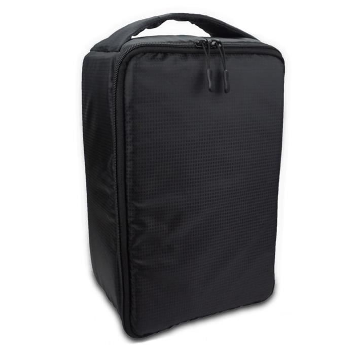 Sac De Protection Rembourré Pour Appareil Photo Reflex Et Objectifs - Noir, Dimensions 27x14x20 Cm