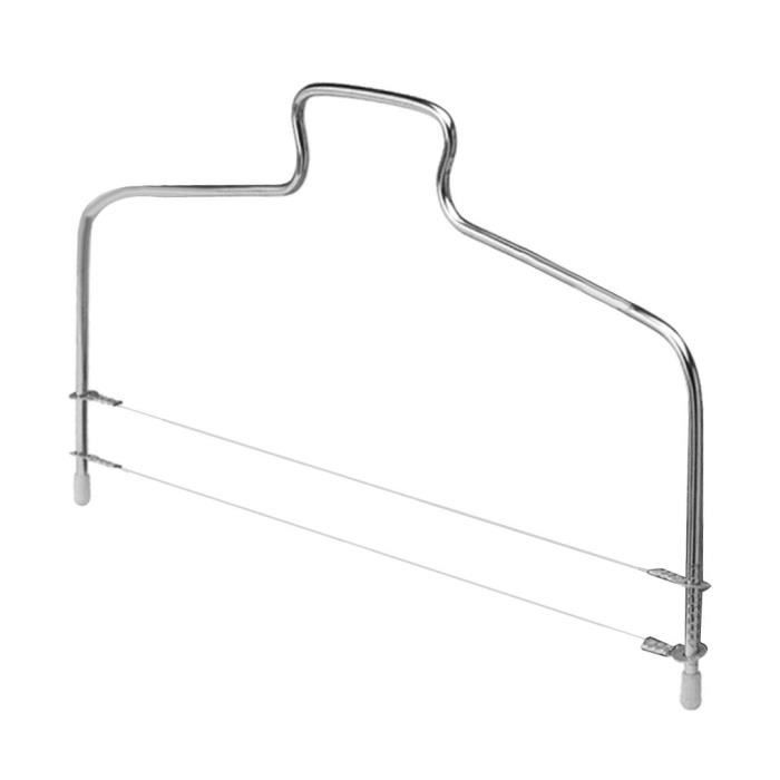 Trancheuse à Gâteau Réglable En Acier Inoxydable - Niveleur Couches Gâteau Pliable - Taille GRANDE