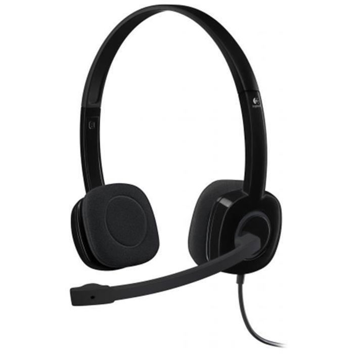 Logitech 981 000587 Casque stéréo avec microphone à flèche - vue 1