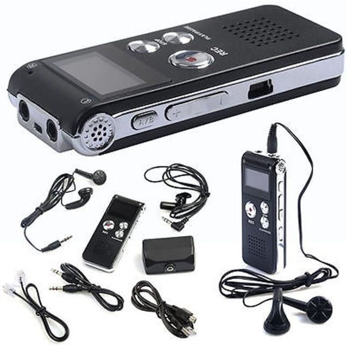 Mini Stylo enregistreur de Lecteur MP3 Rechargeable de dictaphone Audio Professionnel Brun HM2 Enregistreur Vocal enregistreur Vocal de Poignet 