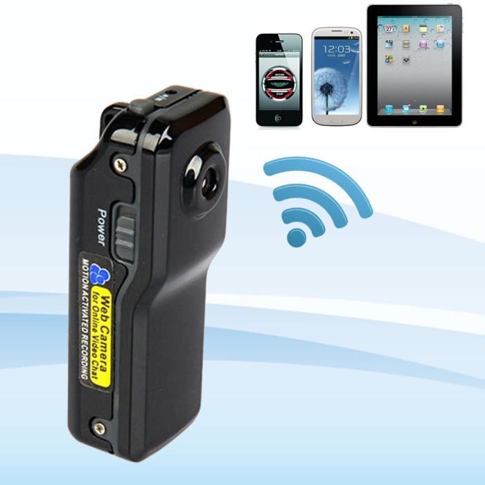 Haut Qualité Surveillance A Distance Mini WIFI IP Sans Fils SPY Remote Micro Caméra DV Sécurité