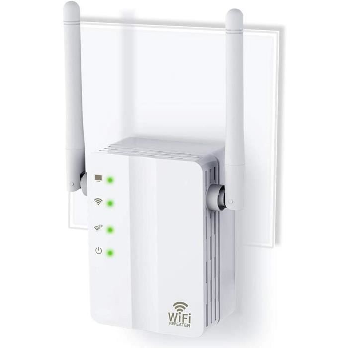 Extension WiFi 6 Antennes - Amplificateur Signal Jusqu'à 3800 M² Et 45 Appareils