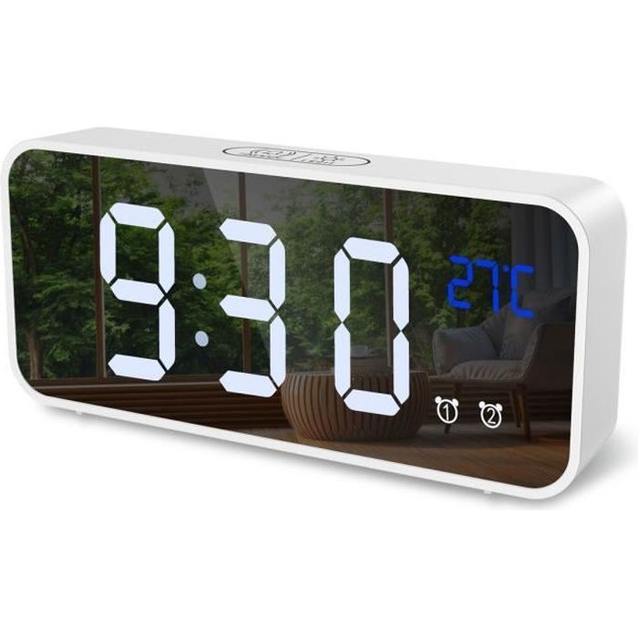 Radio Reveil A Luminosite Reglable Achat Vente Pas Cher