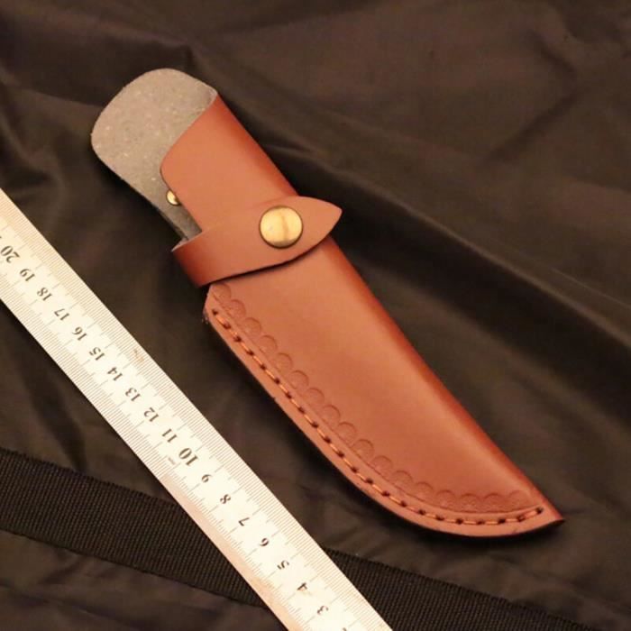 Etui de ceinture en cuir, special couteau 10,5cm