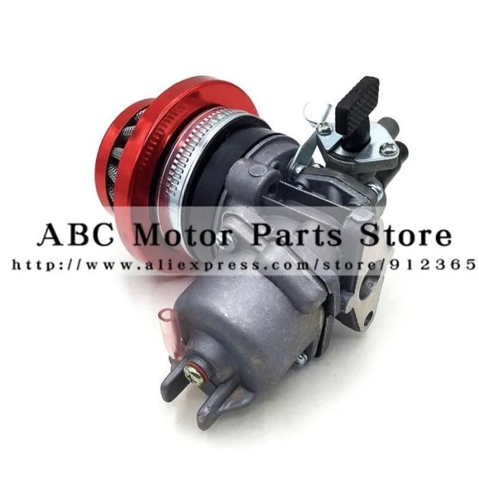 Carburateur 44mm + Filtre à Air Acier Pour Mini Moto 47cc-49cc Viviance