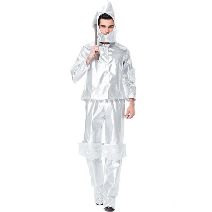 Costume Cosplay Terrifier - Combinaison Horreur Noir Et Blanc - Tenue Complète Réaliste Pour Halloween Ou Fête Déguisée