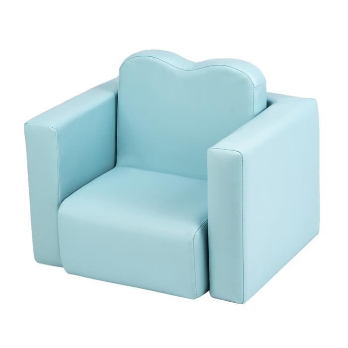 Canape Enfant 2 En 1 Table Et Chaise Multifonctionnelles Pour Enfant Bleu Cdiscount Puericulture Eveil Bebe